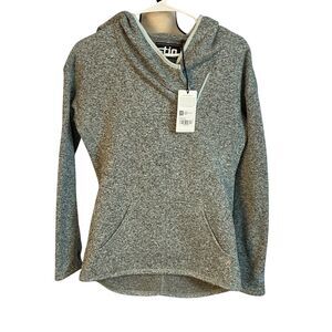 Stio Womens Gray Hoodie NWT Jackson Hole Wyoming Small